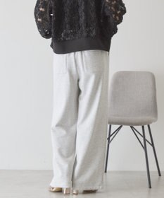 AMERICAN HOLIC センタータックワイドスウェットパンツ