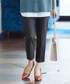 Tiaclasse 【GOLD LABEL・日本製・洗える】 カシミアタッチテーパードパンツ