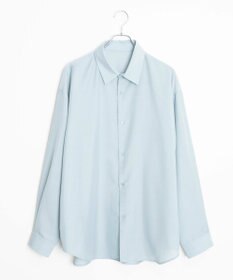 WEGO 【ユニセックス着用ITEM/SMLサイズ展開/冷房対策/紫外線対策】シアーBIGシャツ