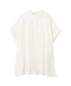 Green Parks タック入りオーバーサイズシャツ