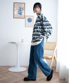 WEGO ルーズフィット総柄プルオーバー