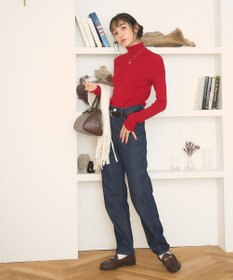 WEGO 【手洗い可】タートルネックニット