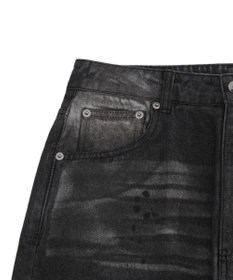 WEGO 【ユニセックス着用ITEM】スーパーバギーダーティデニムパンツ