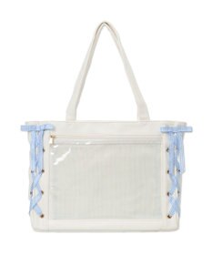 WEGO 【痛バ＆推し活グッズ】レースアップ痛バッグS