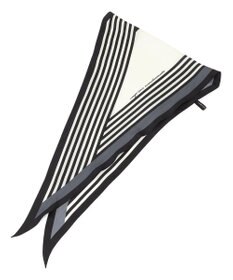 23区 【滝沢眞規子さん着用/VERY掲載】ランダムストライプ ダイヤ スカーフ