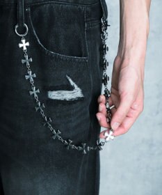 WEGO Mモチーフウォレットチェーン