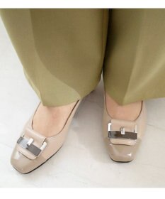 Pointer 日本製 本革スクエアトゥパンプス