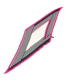 23区 【滝沢眞規子さん着用/VERY掲載】ランダムストライプ ダイヤ スカーフ