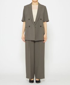 uncrave 【手洗い可】シアー ランダムリブ ノースリーブ カットソー（uncrave STANDARD）