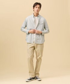 J.PRESS MEN ヘアラインストライプ シャツ / B.D.