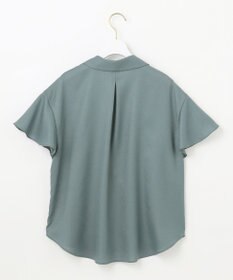 ANY SIS 【速乾・接触冷感】スムージーポリエステル シャツ ブラウス