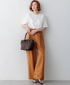 23区 L 【先行予約】スビンギザコットン フレア Tシャツ