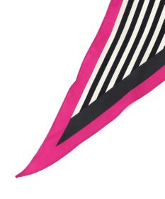 23区 【滝沢眞規子さん着用/VERY掲載】ランダムストライプ ダイヤ スカーフ