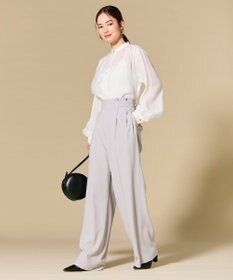 BEIGE， 【Lsize・セットアップ対応】CINDY / ハイウエストパンツ