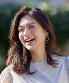 ANY 【WEB限定】オーバルダブルリングピアス(両耳用)