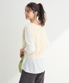 Green Parks フリンジニットベスト