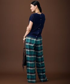 自由区 S 【前後着用可能】ファインリネンナイロン2WAY プルオーバー