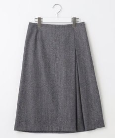 J.PRESS LADIES 【セットアップ対応】ウールストレッチツイード スカート