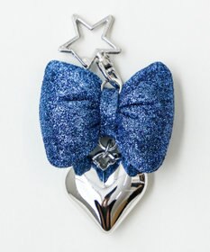 WEGO グリッターリボンキーホルダー