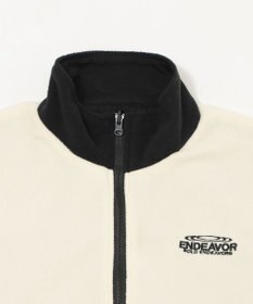 WEGO 【ユニセックス着用ITEM/リバーシブル/2WAY】リバーシブルフリースブルゾン