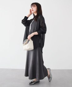 Green Parks シアーシャイニーシャツ