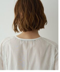 YECCA VECCA 刺繍レースブラウス