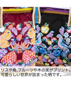 tsumori chisato CARRY tcアニマルキルト ショルダーバッグ ミニボストン