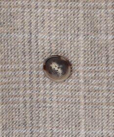 自由区 L 【17号サイズまで展開・カタログ掲載】ウールリバーチェック柄ダブルブレスト コート