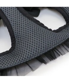 PET PARADISE cherircouture フリフリハーネス 《ブラック》 小型犬 ４Ｓ/３Ｓ