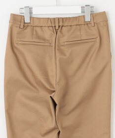 J.PRESS LADIES L 【洗える】シャンブレーサテン テーパード パンツ