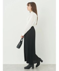 earth music&ecology すきな丈プリーツスカート