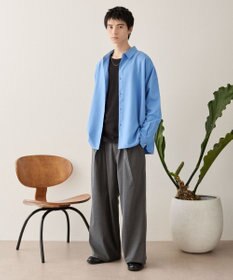WEGO ルーズシルエットボックスシャツ（LS）
