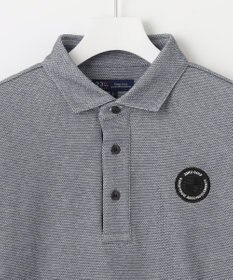 23区GOLF 定番人気【MEN/キングサイズ】ハニカムカノコ 長袖ポロシャツ