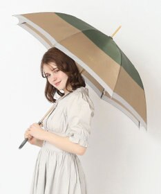 MOONBAT FURLA 長傘 カラーボーダー 耐風 日本製
