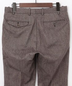 JOSEPH ABBOUD 【キングサイズ・ウエストも伸びる！/暖か起毛裏地付/2WAYストレッチ/ オーガニック】オーガニックコットン ウオーム パンツ