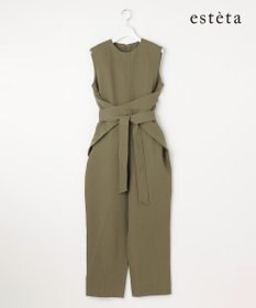 23区 【エステータ】ウールリネン コンビネゾン