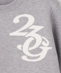 23区GOLF 【WOMEN】ロゴグラフィックもちもちニット