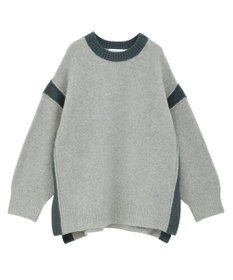 AMERICAN HOLIC バイカラーニットプルオーバー【WEB限定カラー有り】