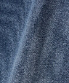 組曲 L 【ストレッチ】ミッドデニム ワイドストレートパンツ