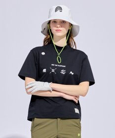 PW CIRCULUS 【WOMEN】アニマルグラフィックモックネック  ゴルフウェア レディース