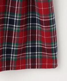 ANY KIDS チェック柄 ドッキング ワンピース