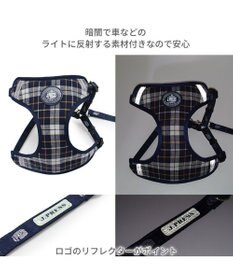 PET PARADISE J.PRESS ビエラチェック ハーネス リード【Ｓ】