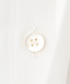 J.PRESS LADIES S 【洗える】パウダージョーゼット ボウタイ バンドカラー ブラウス