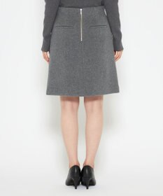 uncrave プルーフ メルトン ミニスカート（uncrave STANDARD）