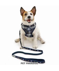 PET PARADISE J.PRESS ビエラチェック ハーネス リード【Ｓ】