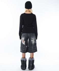 WEGO 【ユニセックス着用ITEM】コンパクトフィットリブヘンリーネックT（LS）