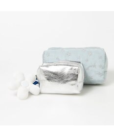 UNBILLION カシュカシュ cachecache / フラワーチャーム付ソート刺繍ポーチセット