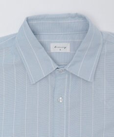 WEGO 【ユニセックス着用ITEM/MLサイズ展開】オックスフォードエンブレムシャツ（LS）