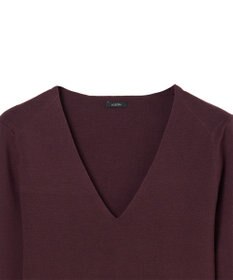 JOSEPH 【洗える】シルクストレッチVネックトップ