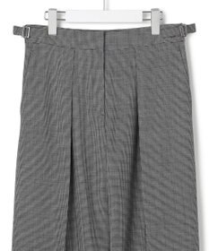 ICB 【UVカット・洗える】ウール2WAYストレッチ ワイドパンツ